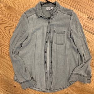bp Super soft button up shirt; hangs beautifully